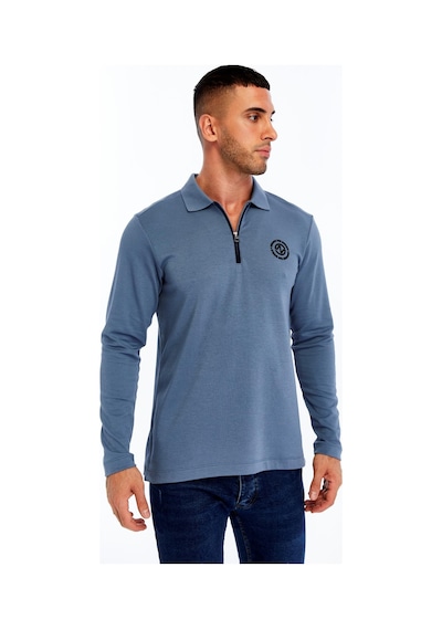 Ar-ma Erkek Slim Fit Fermuarlı Polo Yaka Sweatshirt İnce Modal Pamuk Elastan Karışımlı Örme İnterlok Kumaş K30554989102 Mavi-m2 Mavi Ar-ma Erkek Slim Fit Fermuarlı Polo Yaka Sweatshirt İnce Modal Pamuk Elastan Karışımlı Örme İnterlok Kumaş K30554989102 Mavi-m2 Mavi