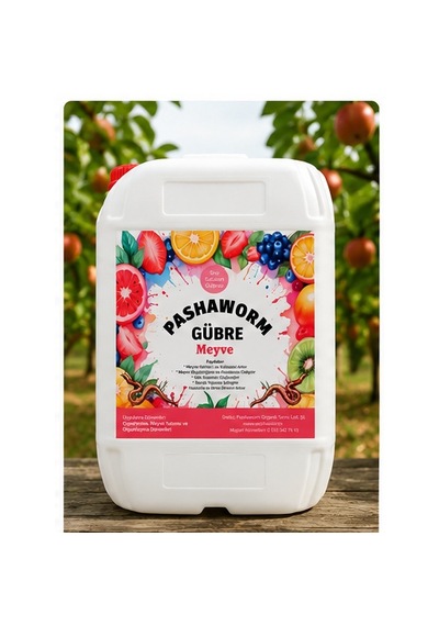 Pashaworm Meyve Konsantre Sıvı Gübre 20 L Meyve Ağaçları İçin