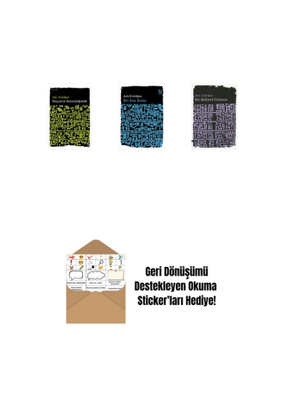 Hayatın Sessizliğinde + Bir Kez Daha + Bir Delinin Güncesi + Okuma Sticker'ları