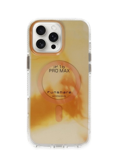 Joko Apple iPhone Uyumlu  16 Pro Max Phantom Magsafe Kapak - Gold