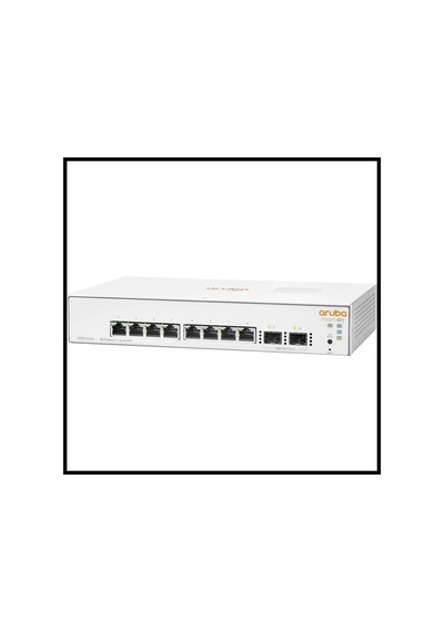 Hp Aruba Instant On, Jl680a, 1930-8g, 8port, Gigabit, 2 Port Gigabit Sfp, Yönetilebilir, Rack Mount
