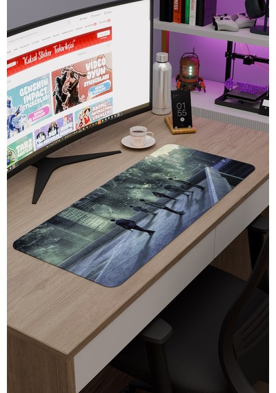 Inception Christopher Nolan V3 70x30 Xl Gaming Kauçuk Kaymaz Taban Mouse Pad Fare Altlığı