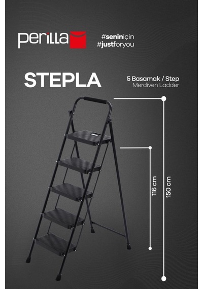 Perilla Stepla 5 Basamak Merdiven