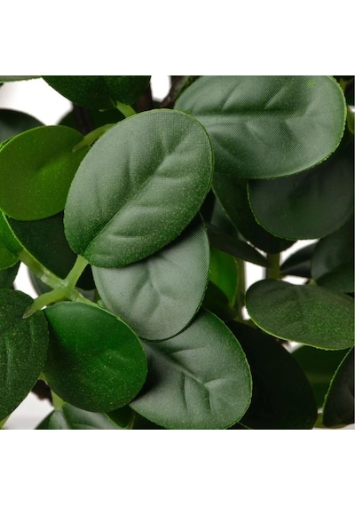 Ikea Fejka Saksılı Yapay Bonsai 47 Cm Siyah Beyaz Koyu Yeşil Çok  Renkli