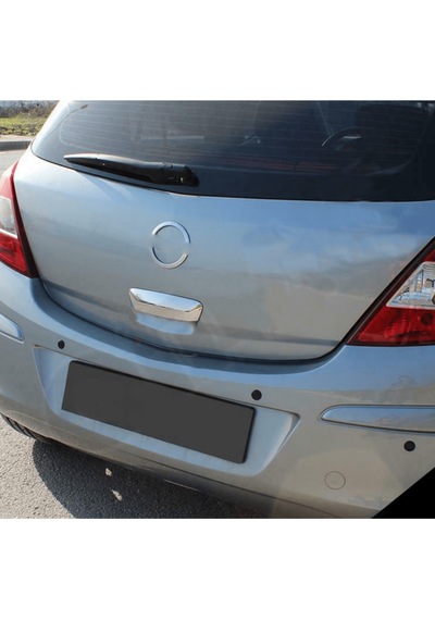 Opel Corsa D Krom Bagaj Açma 2007 Üzeri Paslanmaz Çelik N11.5712