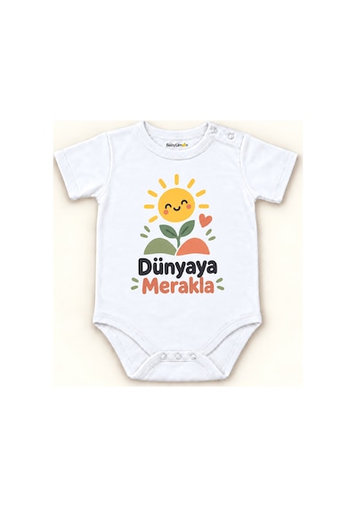 Babylimon Dünyaya Merakla Beyaz Kısa Kollu Çıtçıtlı Bebek Zıbını Beyaz - Dünyaya Merakla - 928161971 Beyaz - Dünyaya Merakla Babylimon Dünyaya Merakla Beyaz Kısa Kollu Çıtçıtlı Bebek Zıbını Beyaz - Dünyaya Merakla - 928161971 Beyaz - Dünyaya Merakla