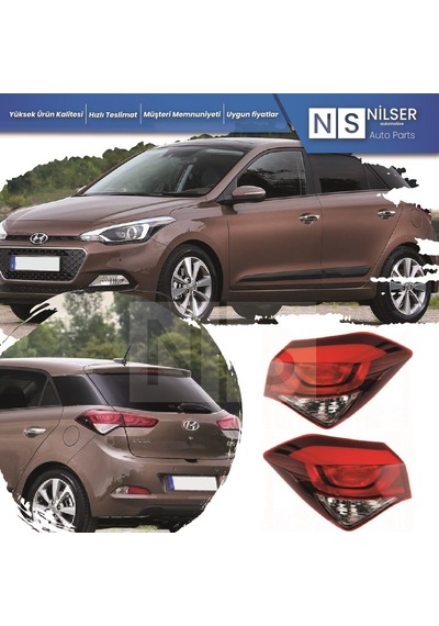 Hyundai İ20 Dış Stop Lamba Sağ-sol Takım 2015-2017