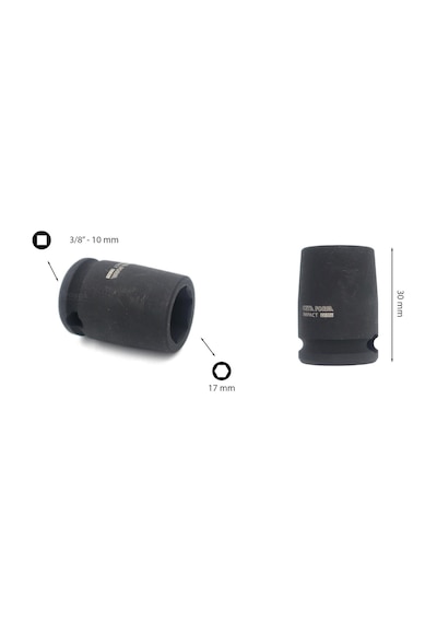 Ceta Form 17 mm 3/8” 6 Köşe Havalı Lokma Anahtar C52R-H17