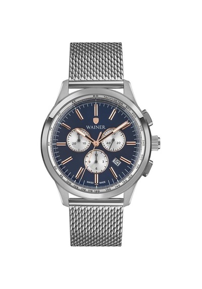Wainer Wa.12340-c Erkek Kol Saati , Swiss Made Gri