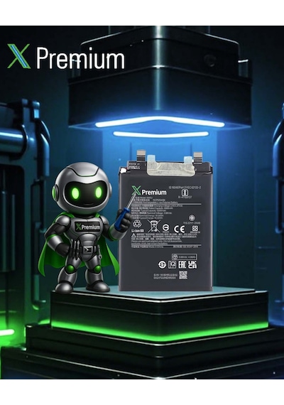 Xpremium Xiaomi Redmi 13 Pro Plus 5g Bm5u Batarya 5000 Mah Süper Yüksek Kapasiteli Güçlendirilmiş Pil
