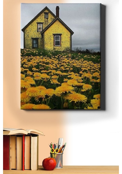 Webstyle Sayılarla Boyama Seti Kasnaklı Karahindiba Bahçesi 50 X 65 Cm