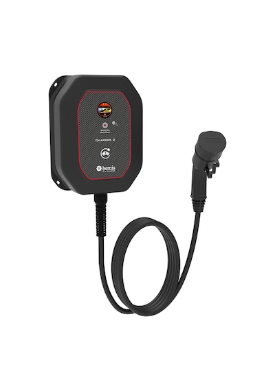 Bemis Charger 2 Type 2 Ev Şarj İstasyonu 11kw Trifaze 16a 5m Kablolu Ip65 Rfıd-wifi Bev-1311-0005