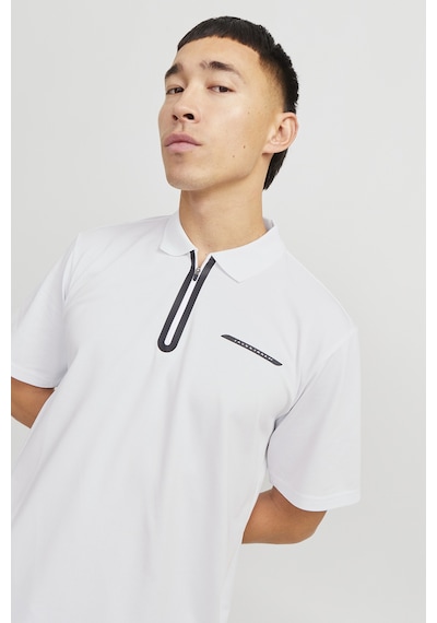 Jack & Jones Jcofusıon Pıque Polo Ss Sn White White