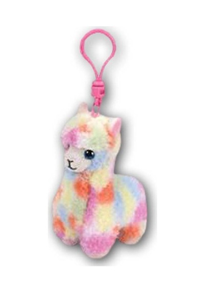 Ty Beanie Boos Peluş Renkli Lama Anahtarlık Lola Çok Renkli