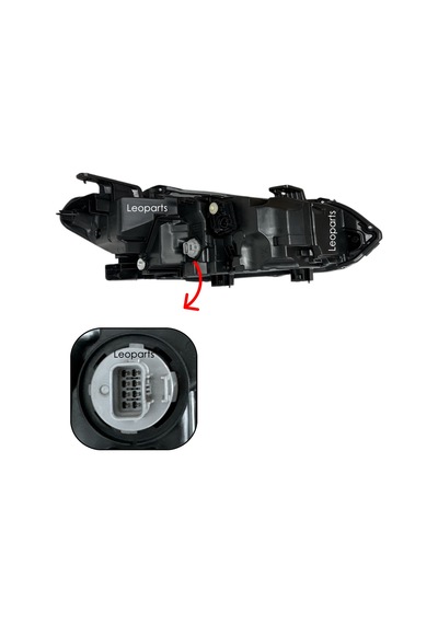 Leoparts Honda Cıvıc Far Lambası Sol İçi Krom 2021-2023 33150-t24-y12