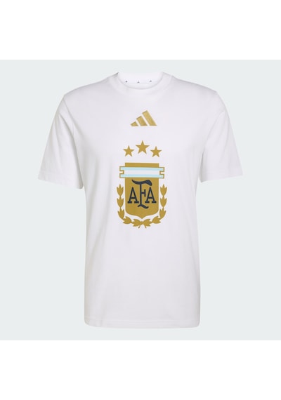 Adidas Jz6299 Afa Dna Gr Tee Erkek Arjantin Graphic Tişört Beyaz