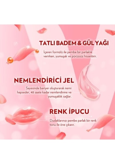 Rosy Lips Özlü Dudak Bakım Kremi 4.8 Ml