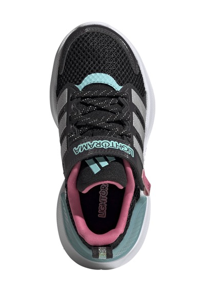 Adidas Lightorama Runner Çocuk Siyah Işıklı Spor Ayakkabı Kj9713
