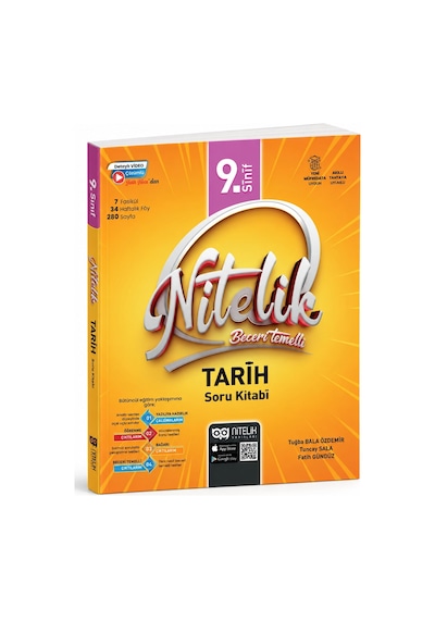 Nitelik Yayınları 9. Sınıf Tarih Beceri Temelli Soru Kita 3047 R2