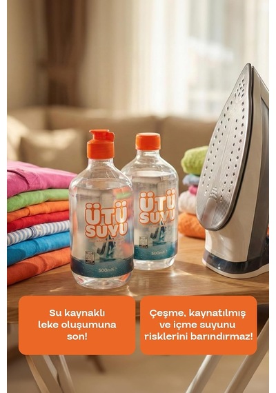 Lexroo Zahmetsiz, Kolay Ve Hızlı Ütüleme 2 Adet 500 Ml
