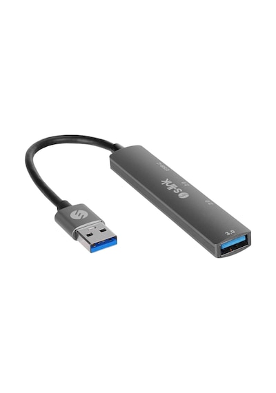 S-lınk Sw-u322, Usb3.0 To 2xusb 2.0, 1xusb 3.0, 1xtype-c, Metal, Usb Hub