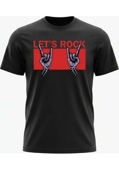 Urbantrendstore Unisex Rock Oversize Fit Rahat Geniş Salaş T-shirt Günlük Tişört Siyah Urbantrendstore Unisex Rock Oversize Fit Rahat Geniş Salaş T-shirt Günlük Tişört Siyah