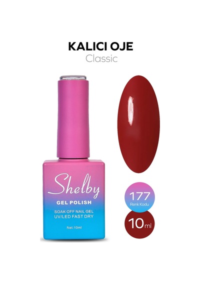 Shelby 10 Ml. A177 Kalıcı Oje
