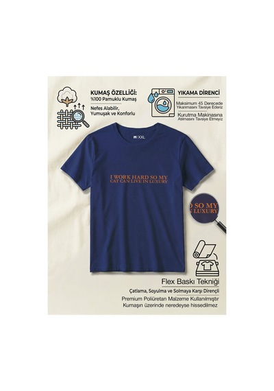 North Whiskers I Work Hard So My Cat Can Live In Luxury Yazılı Baskılı Lacivert Unisex %100 Pamuk T-shirt Lacivert - 875721267 Lacivert - 875721267 Lacivert North Whiskers I Work Hard So My Cat Can Live In Luxury Yazılı Baskılı Lacivert Unisex %100 Pamuk T-shirt Lacivert - 875721267 Lacivert - 875721267 Lacivert
