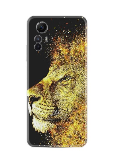 Xiaomi Redmi Note 12s Kılıf Resimli Desenli Baskılı Silikon Leon 1323