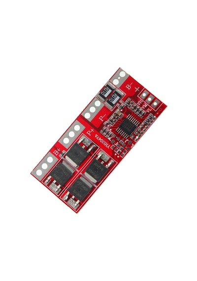 Robotdiyarı-4S 30A 14.8V Lityum 18650 Bms Batarya Pil Şarj Koruma Devresi