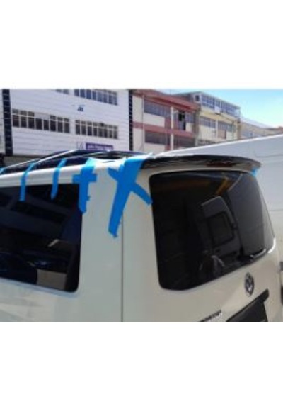 Vw Multivan 2003 2014 Spoiler Parlak Siyah Boyalı