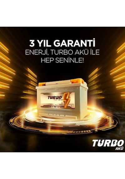 Turbo 74 Ah. 72 Amper Uyumlu 600a En 3 Yıl Petlas Garantili Üretim Tarihi: 2026