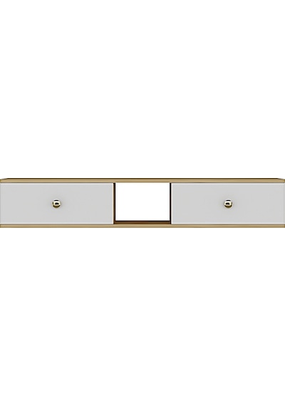 Tda1501dbg - Zuzu Duvara Montaj Tv Stand Safirmeşe-beyaz-gold 150cm Safirmeşe-beyaz Tda1501dbg - Zuzu Duvara Montaj Tv Stand Safirmeşe-beyaz-gold 150cm Safirmeşe-beyaz