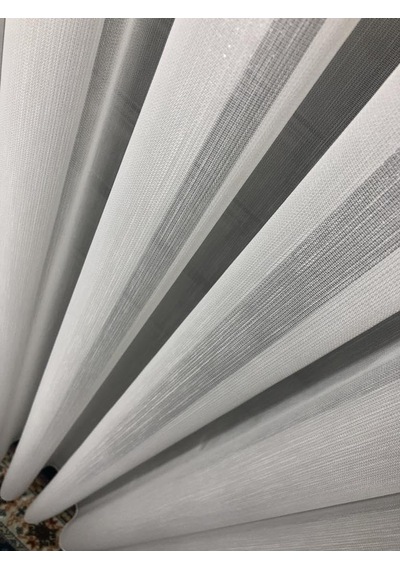 Rendecioğlutekstil Tül Perde Simli Bamboo Kumaş Ütü İstemez 1. Kalite 200 X 260 Ekru Kırık Beyaz Diğer