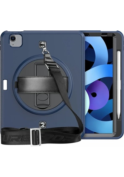 Apple Uyumlu,  iPad Pro 11 2020 Kılıf Strap-c Otterbox Tablet Kapak - Lacivert
