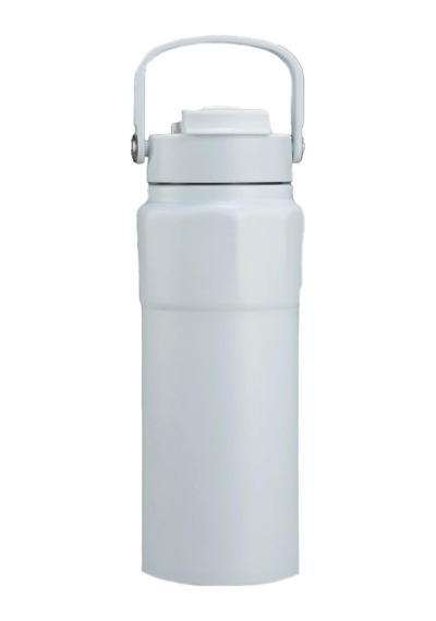Çelik İçli Termos 750 Ml Beyaz Skm001 Açık Beyaz