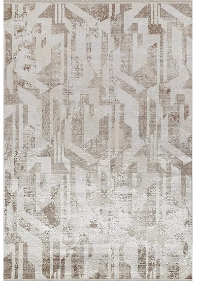 Kreasyon Halı Gallery 1309 Krem Kahve Makine Halısı
