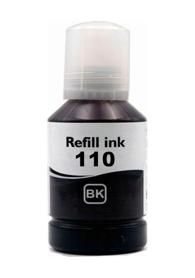 Epson 110 Ecotank M3140 Siyah Pigmentli İthal Uyumlu Mürekkep - 127 Ml