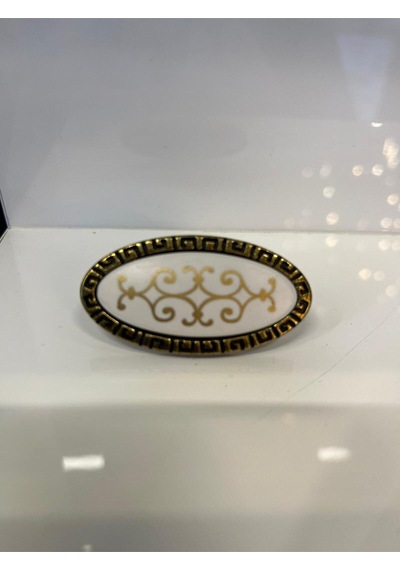 Bambu Metal Düğme Kulp 2 Adet Antik Sarı Dolap Kapak Modern Çekmece Mobilya Tv Ünite Tek Delik