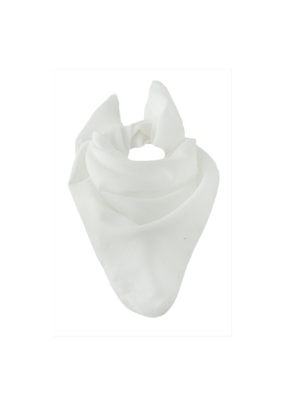 Beyaz Renkli Bandana 50 50 Çok Renkli