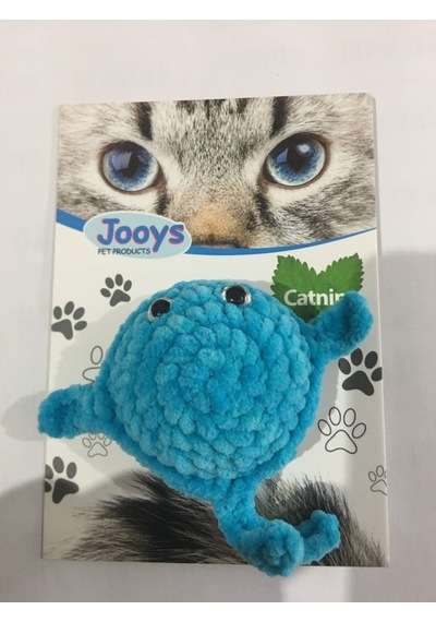 Jooys Catnip'li Kedife Balık Kedi Oyuncağı