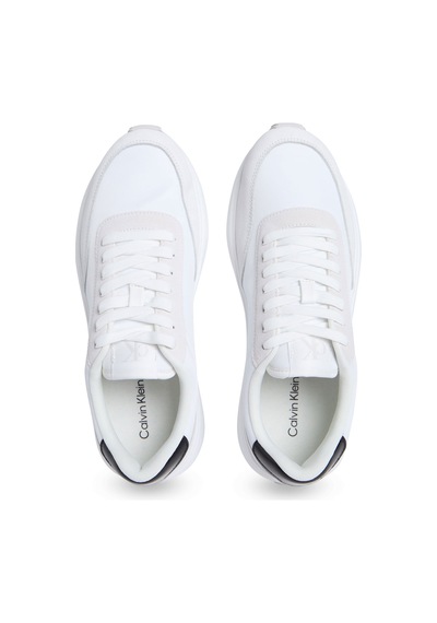 Calvin Klein Athleısure Runner Laceup Beyaz Erkek Sneaker 000000000102246000 Beyaz