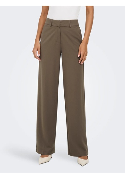 Only Onlkalina Hw Wide Pant Kadın Pantolon 15376751 Kahverengi