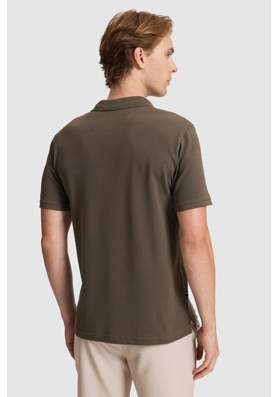 U.S. Polo Assn. U.s. Polo Assn. Erkek Koyu Haki Tişört Basic 50322314-vr111