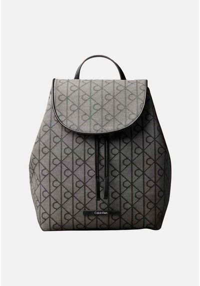 Calvin Klein Emblem Aop Jacquard, 7ul Bej Kadın Sırt Çantası