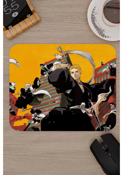 Bleach Anime V3 - 22x18 Gaming Kauçuk Kaymaz Taban Mouse Pad Fare Altlığı