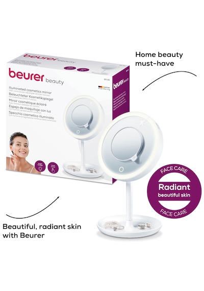 Beurer Bs 45 Işıklı Makyaj Aynası Beyaz