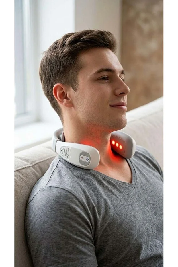 Eldi Medikal 6 Modlu Isıtmalı Wellness Teknolojisi Boyun Ve Omuz Masaj Cihazı