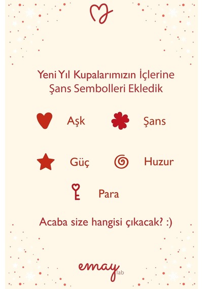 Merry Dots Yılbaşı Temalı Emaye Kupa Ginger
