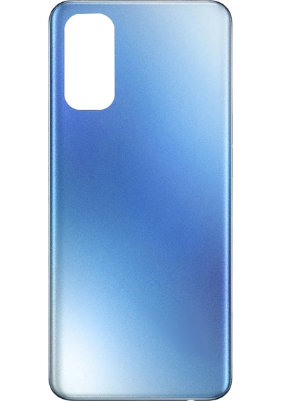 Teknonet Oppo Reno 4 Uyumlu Batarya Kapağı - Beyaz Beyaz